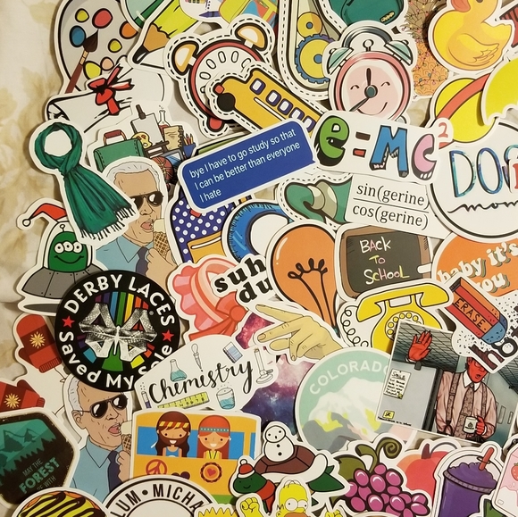 4/$12 Sale NEW Fun Mystery Sticker Bundle - Picture 3 of 5